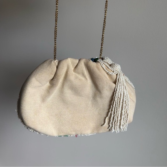 Multi-Colored Beaded Women's Mini Bag - Picture 3 of 4